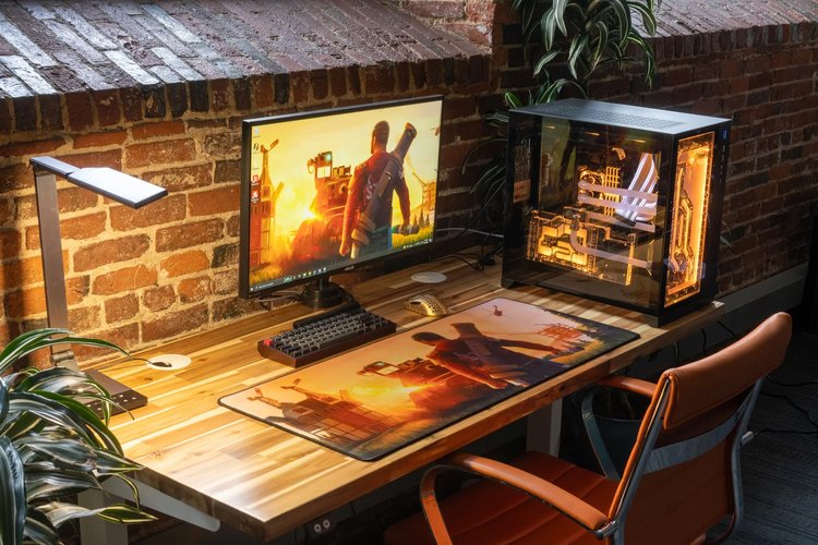 Epic Desk setup